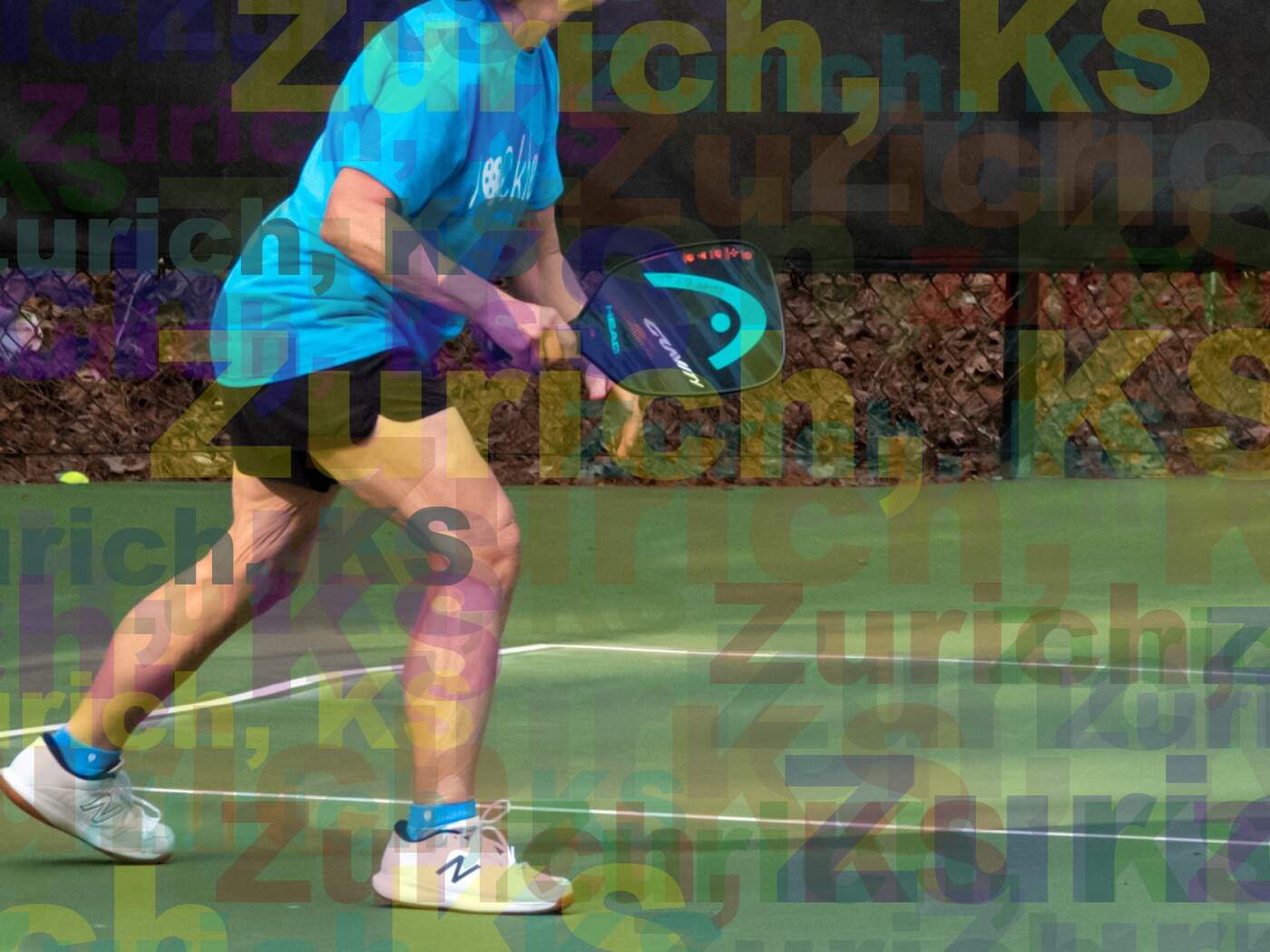 Pickleball in Zurich Kansas